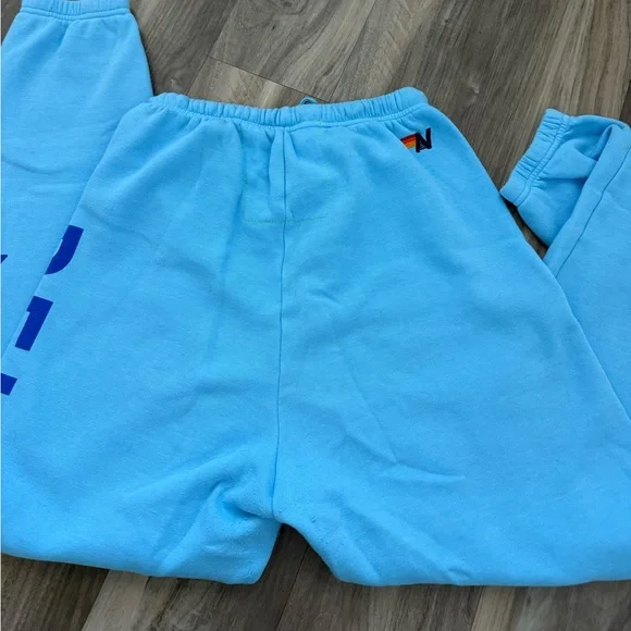Aviator Nation Sweatpants Joggers Peloton Medium - Picture 6 of 9